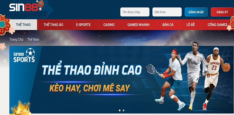 Đánh Giá Sin88 - Những Lý Do Người Chơi Lựa Chọn Cá Cược Tại Sin88 2 sản phẩm cá cược thể thao uy tín Sin88