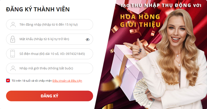 hướng dẫn đăng ký may88