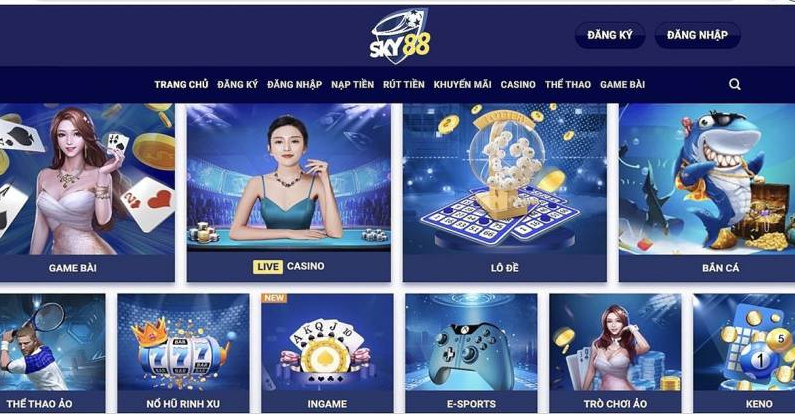 sản phẩm của nhà cái uy tín sky88