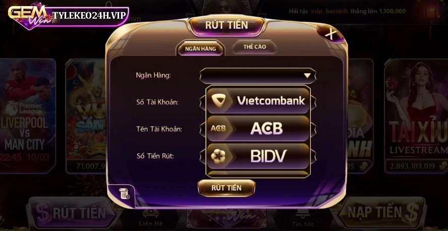Đánh Giá Gemwin - Cổng Game Bài Đổi Thưởng Sở Hữu Nhiều Ưu Điểm Nổi Bật 3 Nạp rút tiền Gemwin đơn giản nhanh chóng